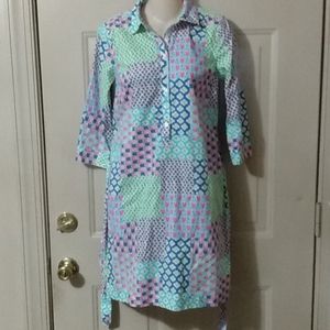 Tulip shirt dress